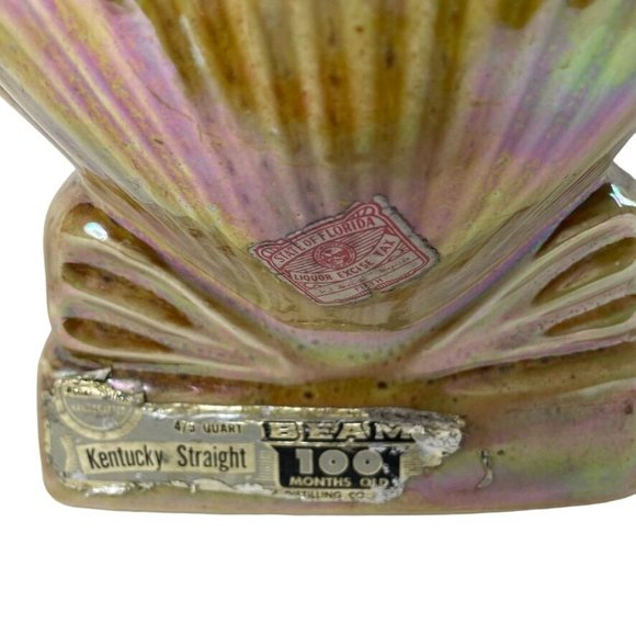 Jim Beam Florida Seashell Headquarters of world 1968 Empty Decanter Barware u - Picture 7 of 8